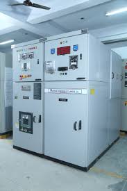 "HT panel for high voltage power distribution in industrial electrical system" "High tension panel with switchgear for industrial power control and safety" "Industrial HT panel installed for efficient electricity distribution and protection" "High voltage HT panel with circuit breakers and control system"